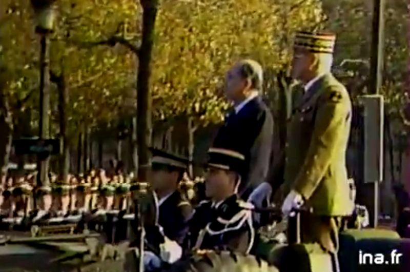 Mitterrand 11 nov 1991