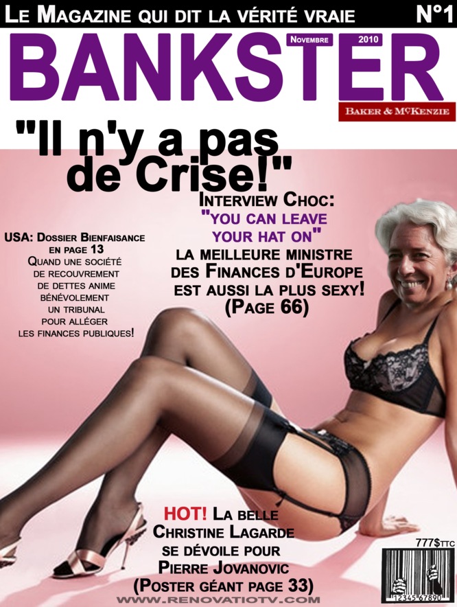 christine Lagarde Photoshop par Alf Red
