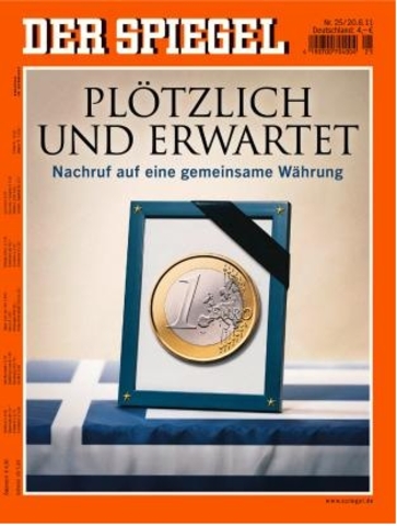 der Spiegel l'euro est mort