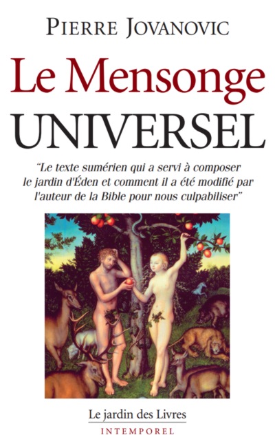 Le Mensonge Universel d'Adam et Eve de Pierre Jovanovic