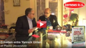 interview yannick urrien  la baule jovanovic sur adolf hitler ou la vengeance de la planche à billets