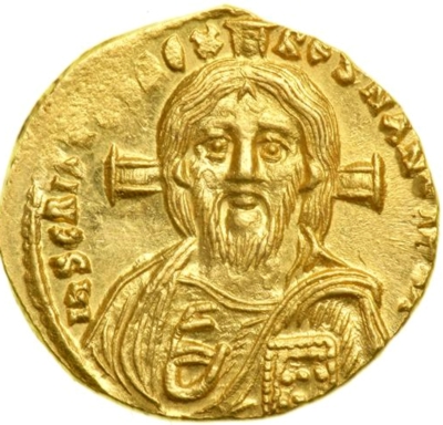 Le Christ d'or, Empereur Justinien II, an 690
