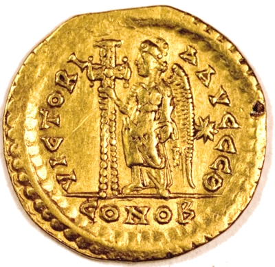 L'Ange de l'empereur Marcian, an 455