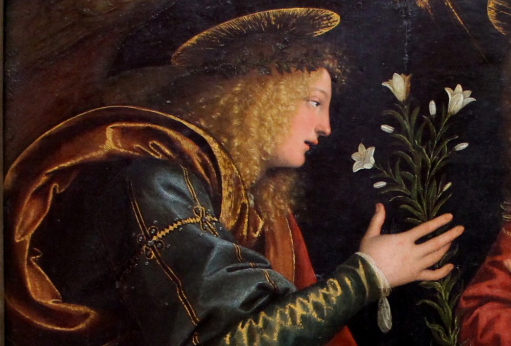 Gabriel vu par Gaudenzio Ferrari, 1512, Italie